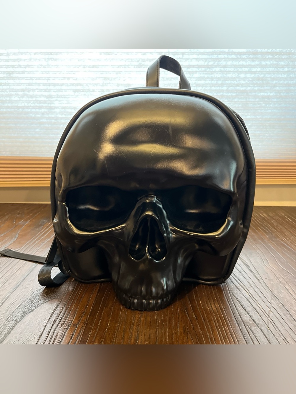Men's Black Skull Backpack - Fashion Backpack